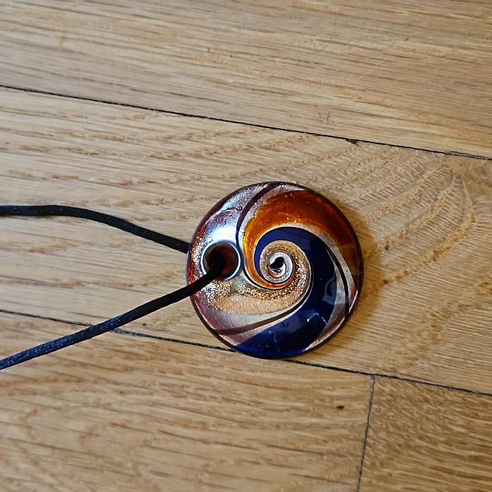 Glass necklace